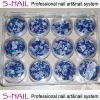 Wholesale nail art accessories/butterfly glitter shapes set