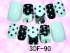 Wholesale China Manufacturer of Nail Tip /white and black dot design