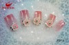 Wholesale Artificial Fingernails(3D flower nail tips)