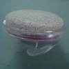 foot brush with pumice stone , 2-in-1 pedicure tool , pumice with brush