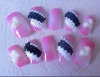 Wholesale nail art the soft flower 3D nail art (24PCS)