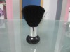 Black nail dust brush