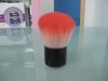 pink nail dust brush
