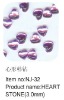 Wholesale nail art heart stone NJ-32