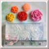 3D Nail Mold Classic Rose