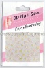 Wholesale fashion 3D nail Sticker