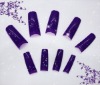 Wholesale nail tips in box,french nail tips,half cover nail tips