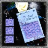 Wholesale Pretty glitter 3D art nail sticker