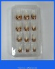 Wholesale leopard beauty design press on nail art