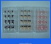 Wholesale Flower beauty design press on nail art with diamond