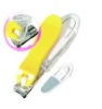 Wholesale small nail clipper with yellow handle