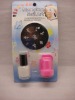 fashional stamping nail art