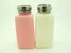 250ML pink and white pump bottles