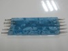blue dotting pens