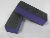 Wholesale purple black sponge block