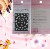 3D Nail stickers,3D products, Nail arts; Nail products
