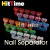 Wholesale Soft Toe Finger Separator Nail Art Manicure Pedicure Free Air Mail ONLY Wholesale 200Pcs Hittime