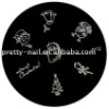 Wholesale NAIL STAMPING STAMP IMAGE PLATE NAIL ART M12