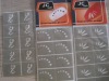 Wholesale Nail stencil/nail design stencil