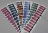 Wholesale Card packed water transfer sticker for nail art
