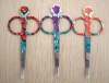 Wholesale beauty scissors of rose shape