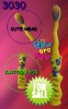 Wholesale 3030 KIDS TOOTHBRUSH WITH ANIMAL SHAPE