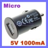 Wholesale Mini USB Car Charger 5V 1000mA
