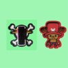 3D PVC cartoon mobile phone holder