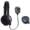 Wholesale retractable car charger for AU adapter