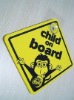 Wholesale High-quality warning and reflective car magnetic sticker