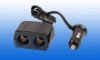 Wholesale High quanlity 2 way Car Cigarette Socket With LED