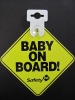 Wholesale baby on board in competitive price,made of PP material