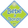 Wholesale "Baby On Board" cars signs with customized design