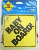 Wholesale Baby on board car signs for cars with customized design