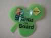 Wholesale car window sign made from PP material