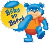 Wholesale Baby on board sign in your any signs and shape