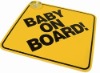 Wholesale baby on board sitcker in your any signs and shape
