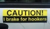 Car bumper sticker