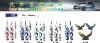 Wholesale 3D Car Fire Sticker