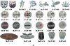 Wholesale wheel cover Sticker