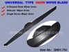 Universal type SNOW wiper blade for U-shaped hook wiper arms, Universla type