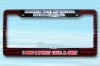 Wholesale 2011 newest USA plastic license plate frame