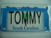 Wholesale car license plate bike plate metal license plate