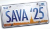 Wholesale EU license name plate