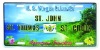 Wholesale license plate(frame), metal sign with magnet