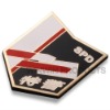 metal brand logo label