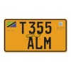 high security license plate