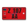 high security license plate