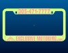 Wholesale personalize car license plate frame(14178-0)