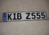 Wholesale European car plate